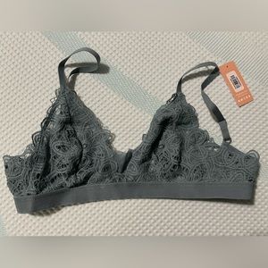 ThirdLove gray lace bralette Size M